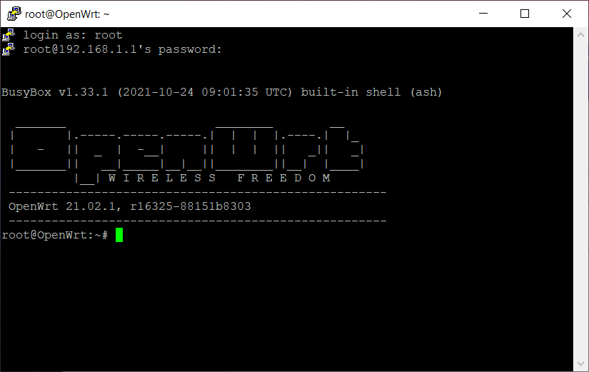 Cara instal package Openwrt
